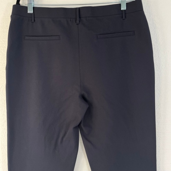 Quince Ultra-Stretch Ponte Bootcut Womens Pants 34x30 Black Athleisure Office - Picture 5 of 10